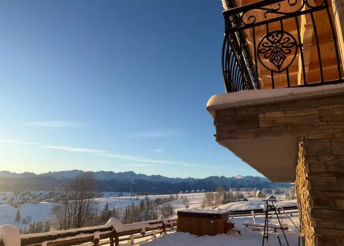 בקתה Widokowe Panorama Tatr *